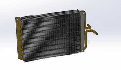 散热器模型下载_SolidWorks模型_Solidworks2018三维模型 - 机械5